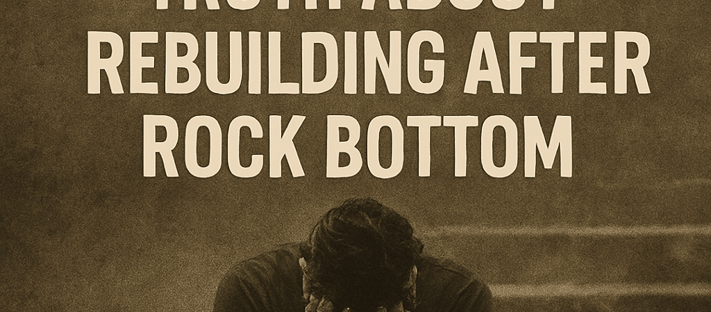 The Unfiltered Truth About Rebuilding After Rock Bottom