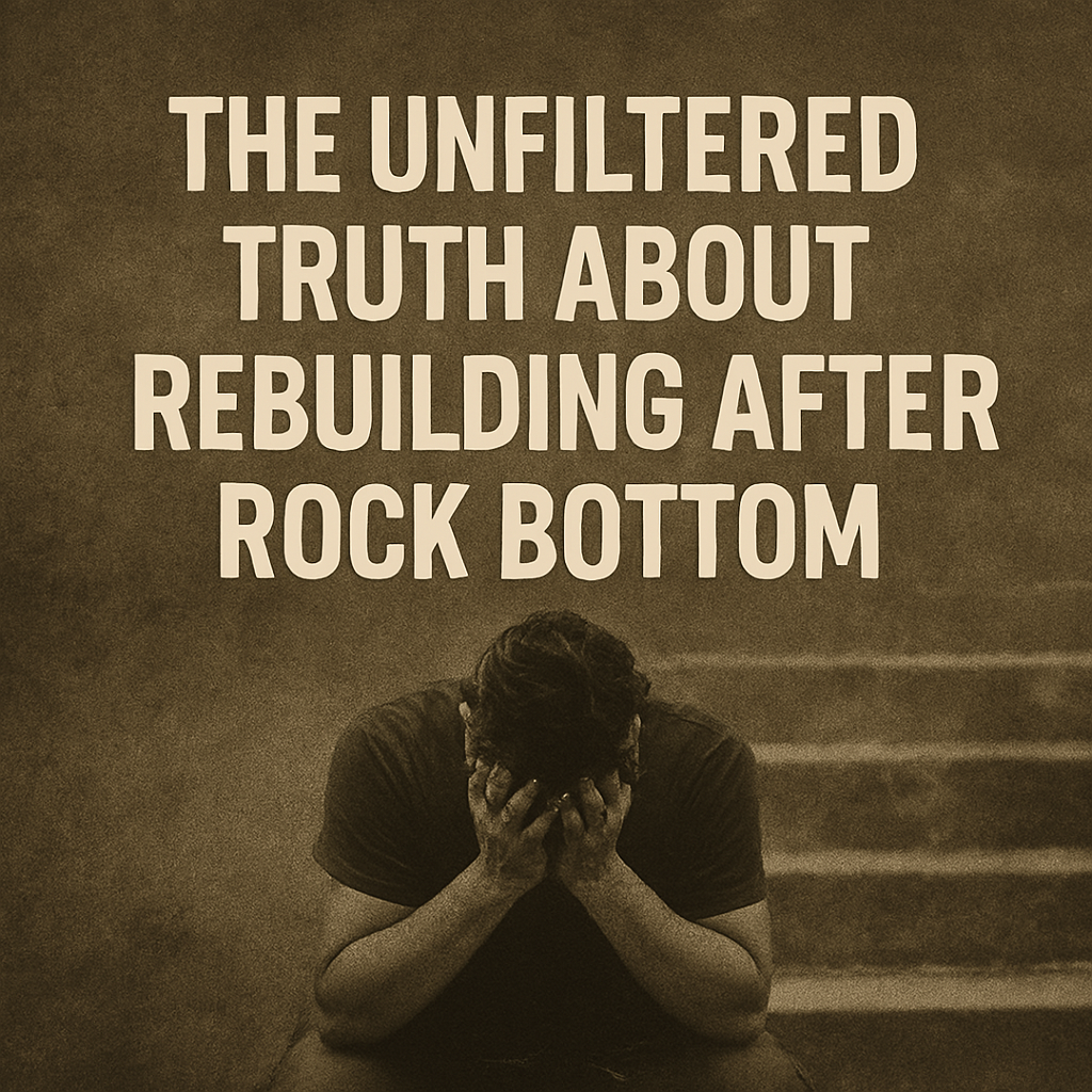 The Unfiltered Truth About Rebuilding After Rock Bottom