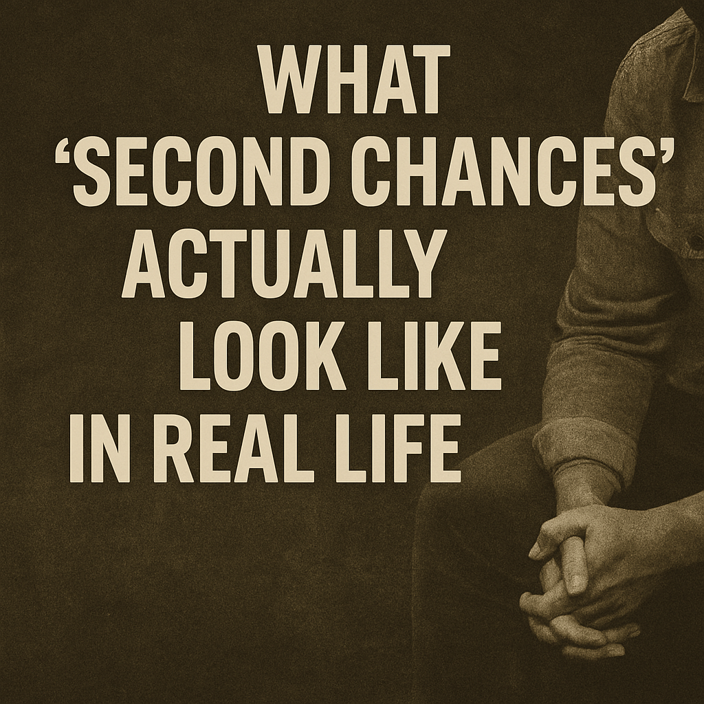 What ‘Second Chances’ Actually Look Like in Real Life